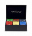 Twinings Caja Madera Negra Té Negro y Verde 60u